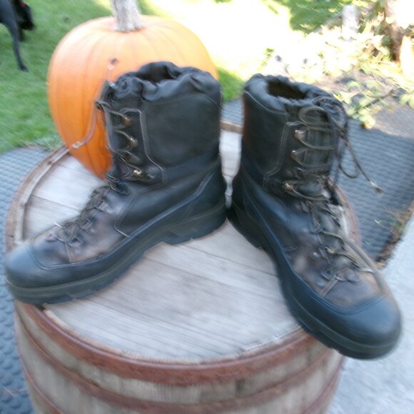 Rare Kaufman Sorel winter ice snow boots leather top buckle side 12 kaufaman Can main image 8